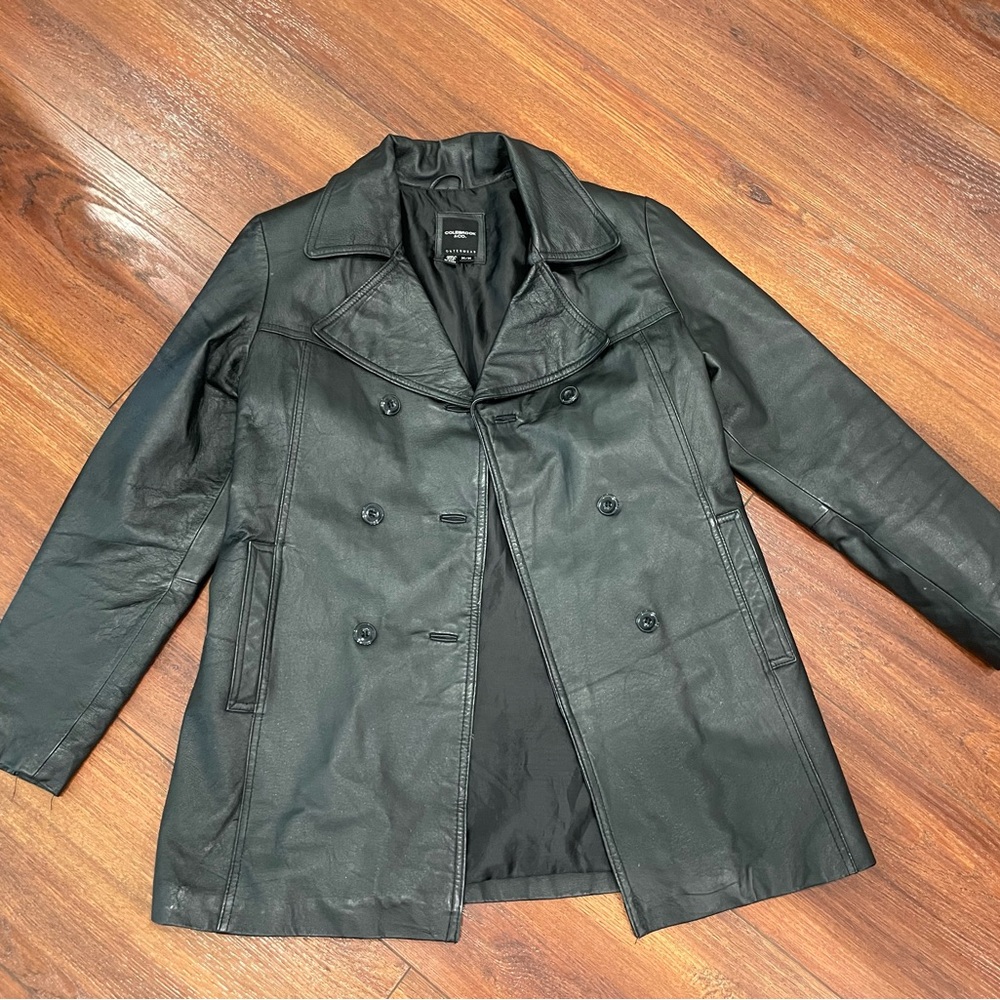 Vintage Colebrook& Co Leather Jacket